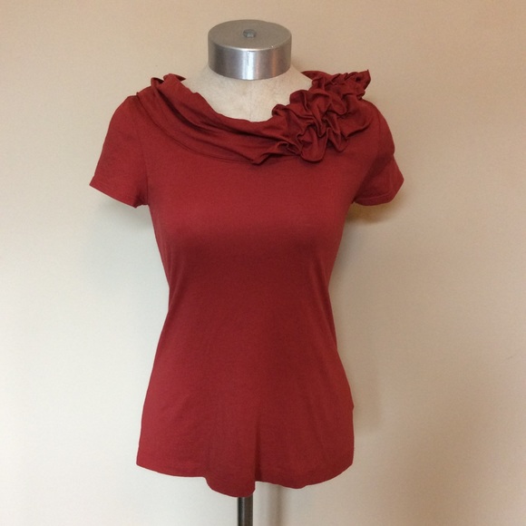 Anthropologie Tops - Anthropologie deletta blossom smocked top shirt